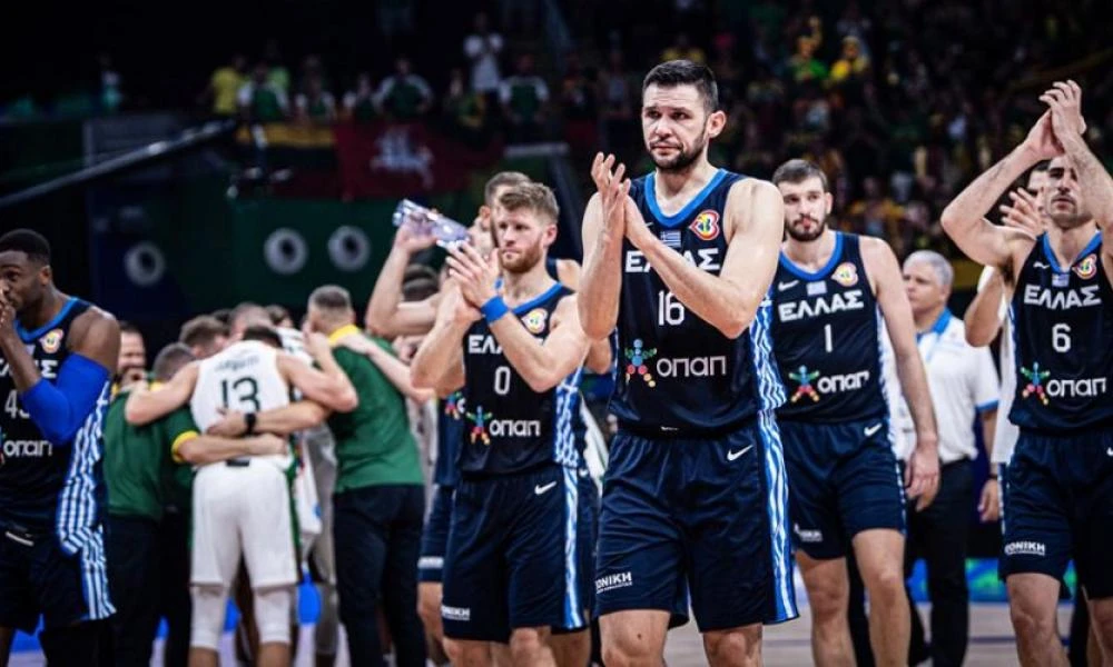 Πέντε θέσεις έπεσε η Εθνική Ελλάδας μπάσκετ στο ranking της FIBA